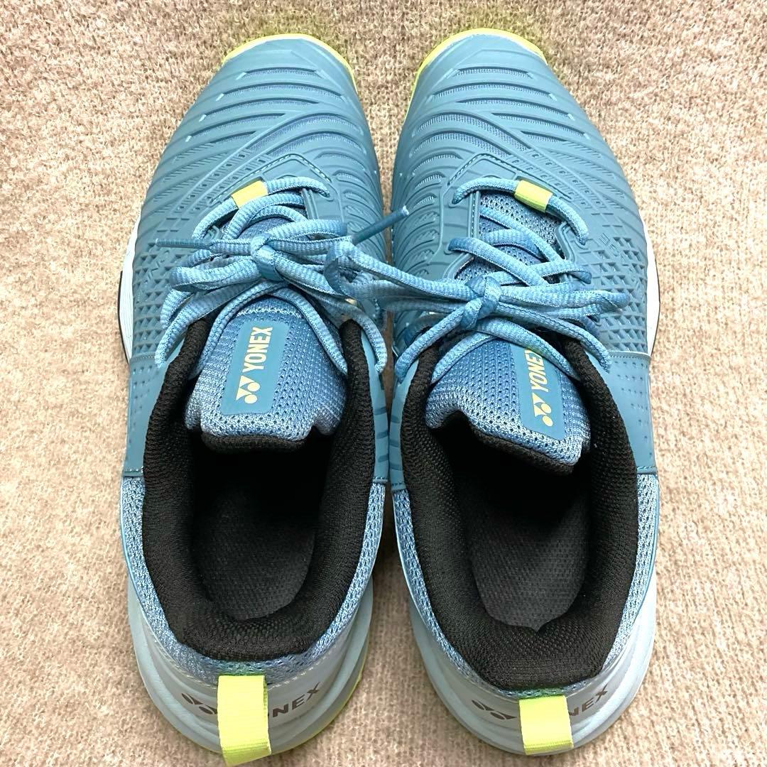 【極美品】Yonex テニスシューズ ソニケージ ワイド25cm オールコート用