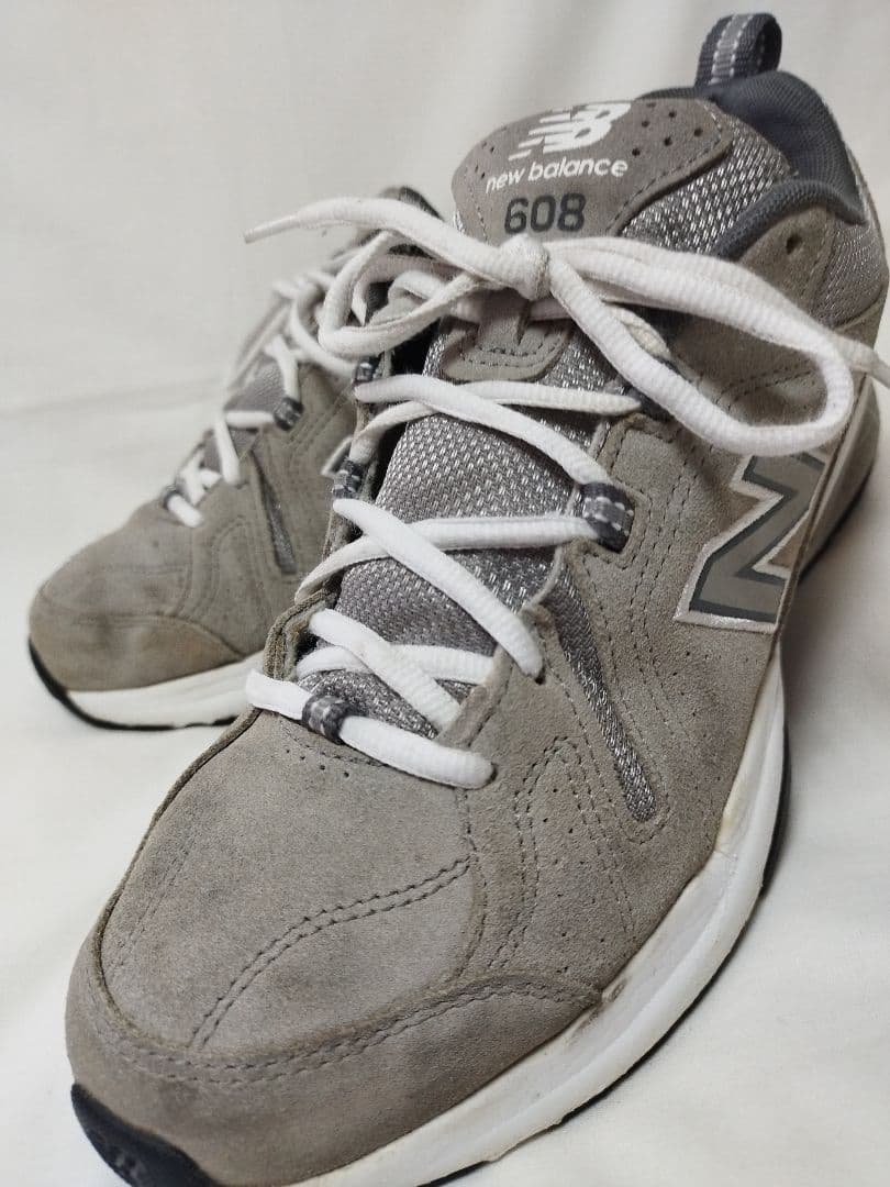 (5124)ニューバランスMX608UGSトレーニングシューズ　ユーズド