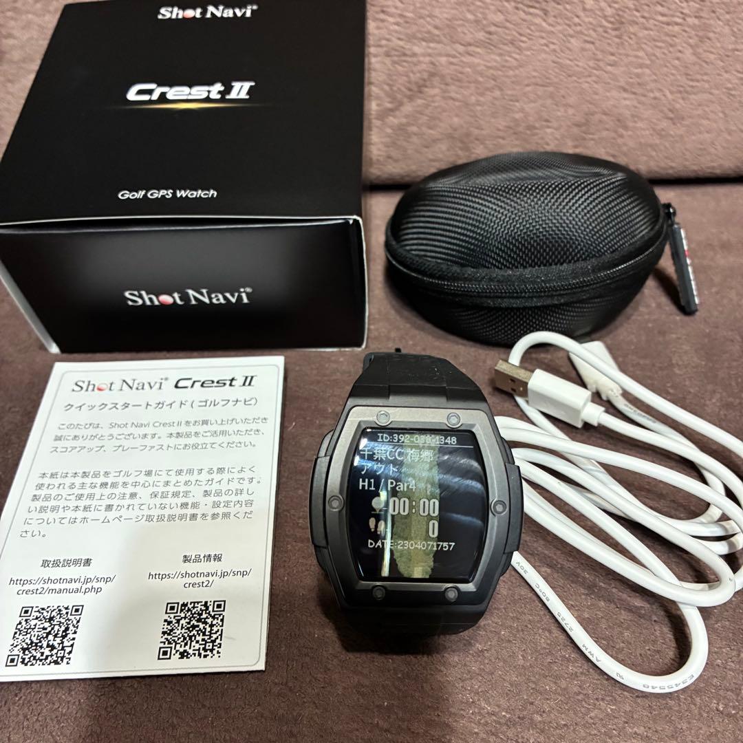 ShotNavi Crest2 ゴルフGPSウォッチ