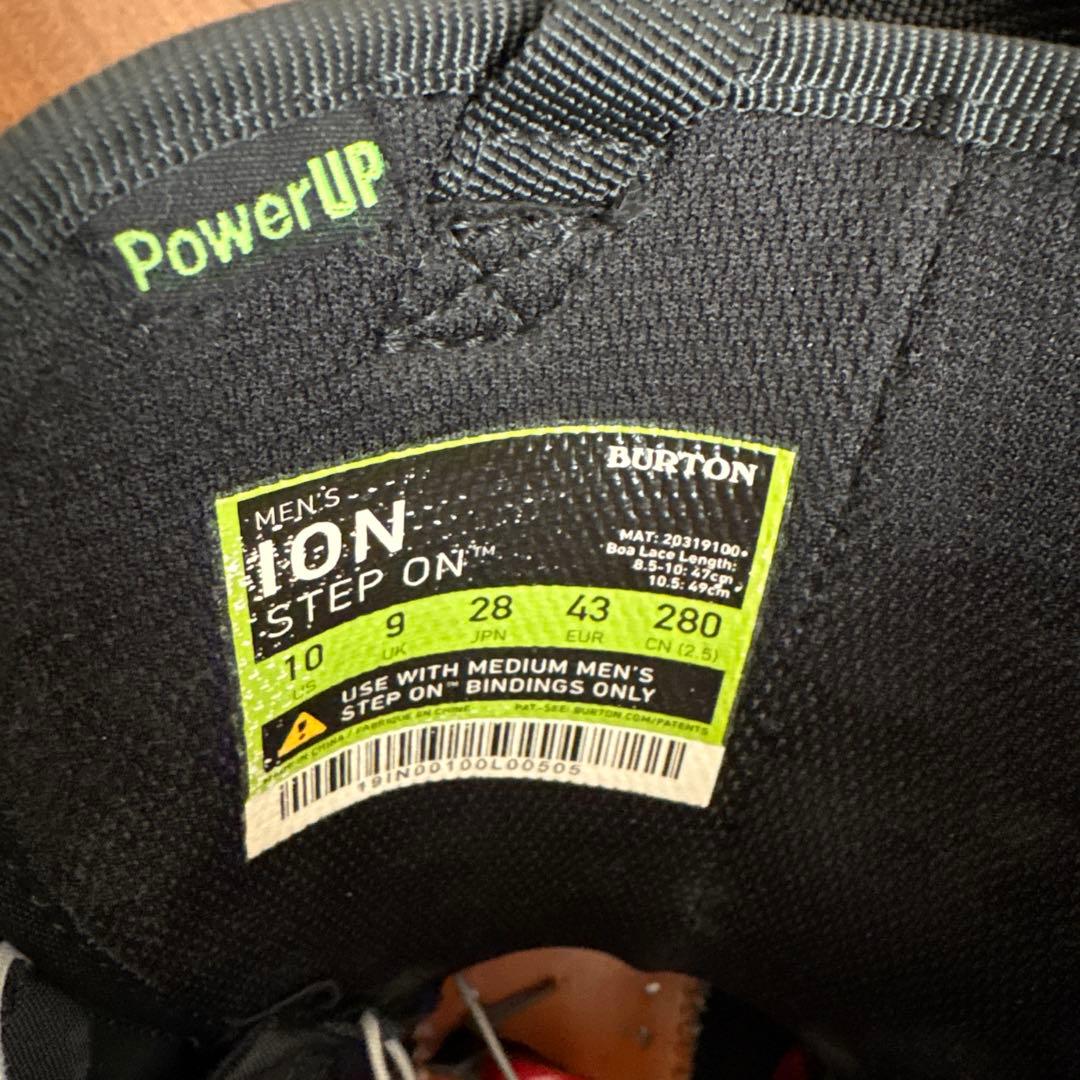バートン　ステップオン　アイオン28センチ