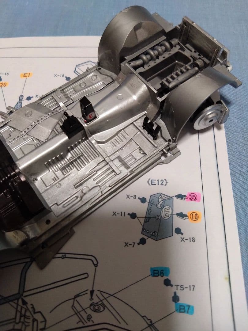 【限定特価】田宮 1/24スケールのプラモデルの4点セット①