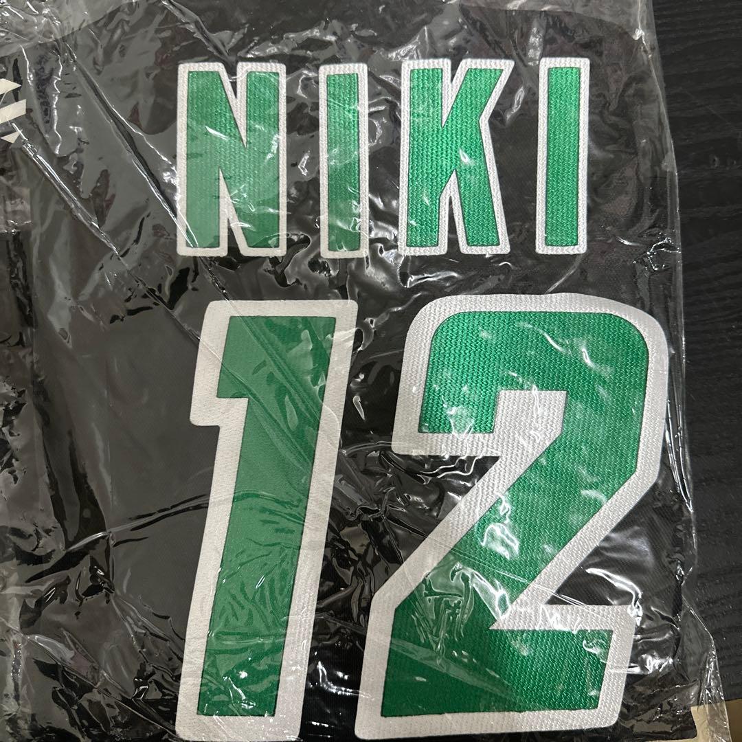 デサント　バレーユニフォーム　長袖　ブラック　圧着マーキング入り　セット