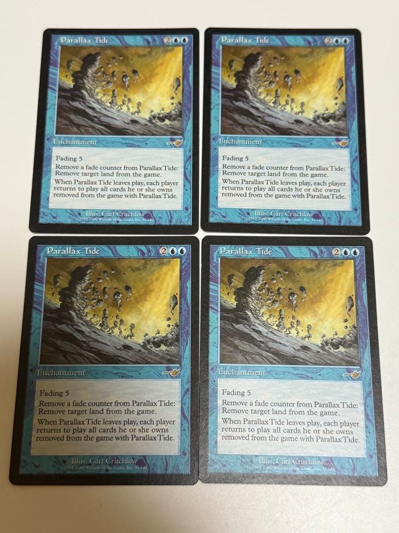 パララクスの潮流　英語　4枚セット