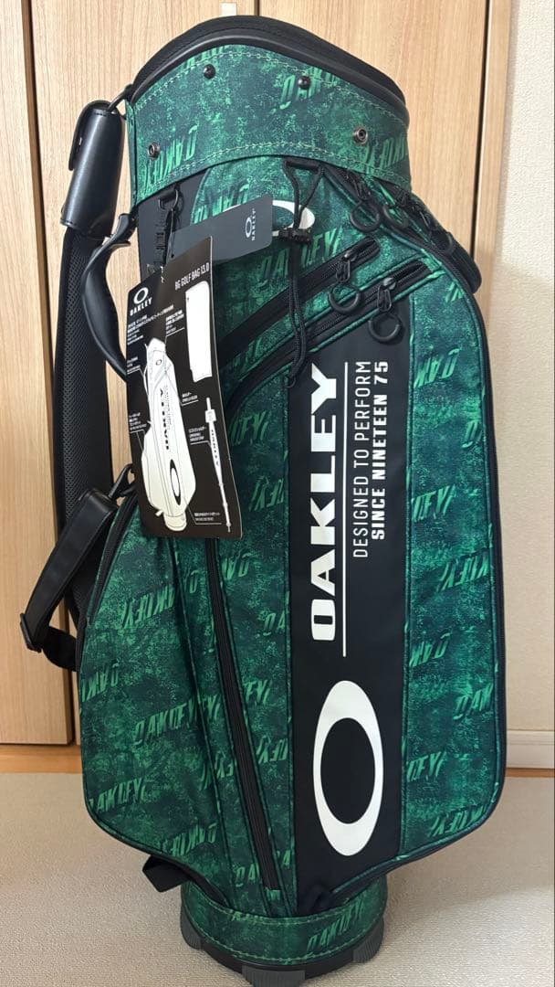 ゴルフバッグ・キャディバッグ OAKLEY BG GOLF BAG 13.0 73E LASER GREEN