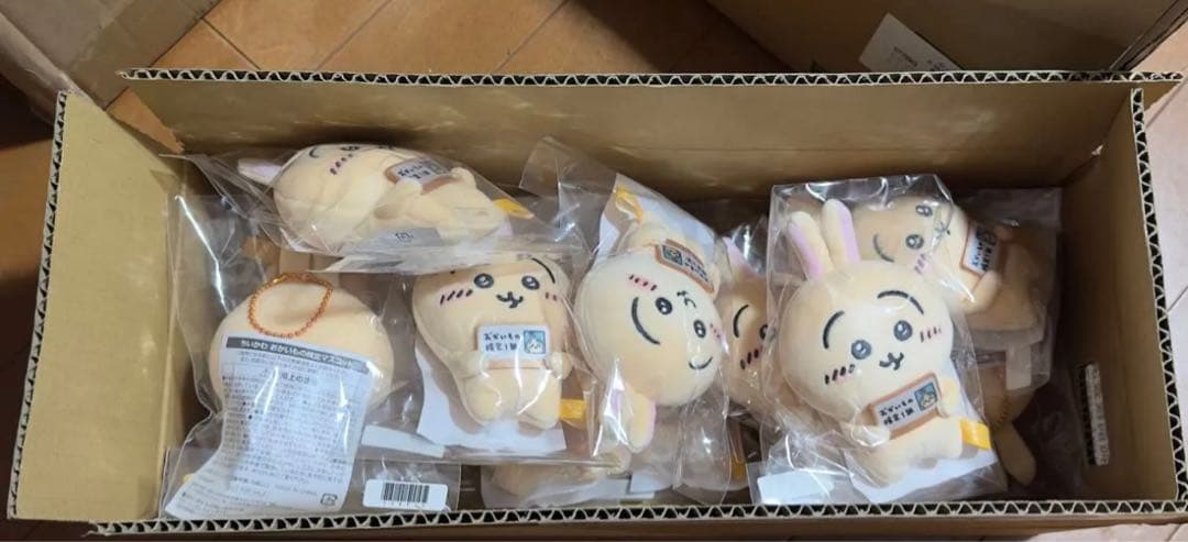 ちいかわ　エポスカード　限定うさぎ　マスコット　おかいもの検定1級25体