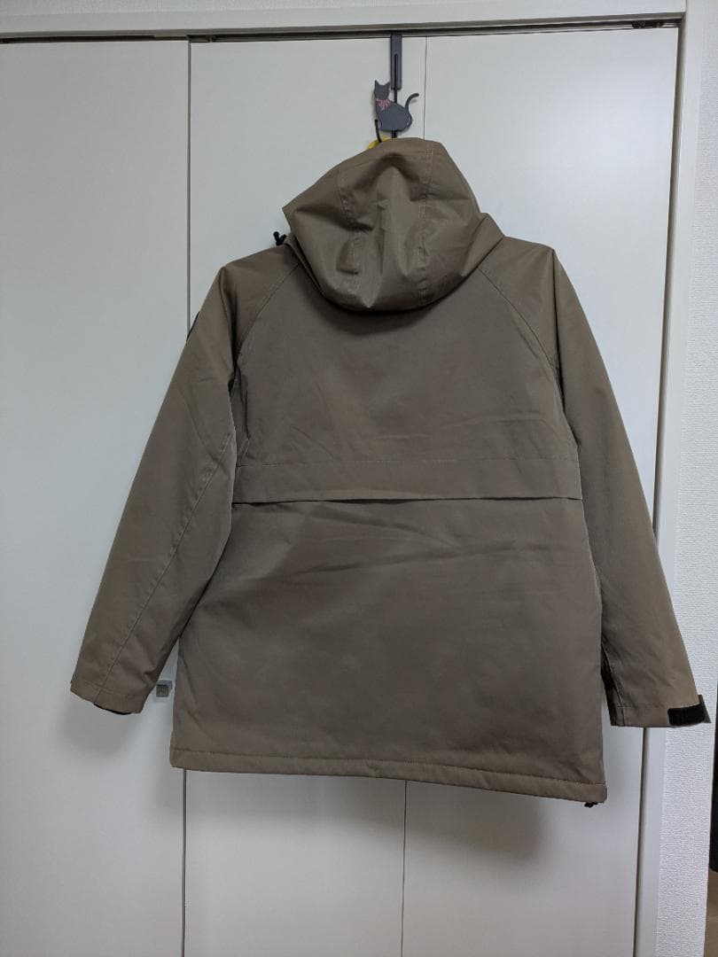 【ACTLEIS】上下セット撥水性スキー/スノーボードウェア ベージュ×ネイビー