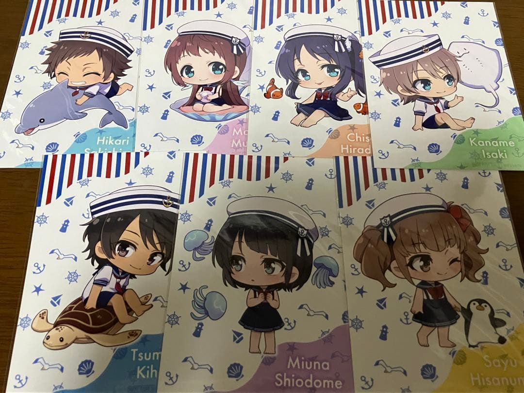 凪のあすから　プロマイドセット　くじ引き堂