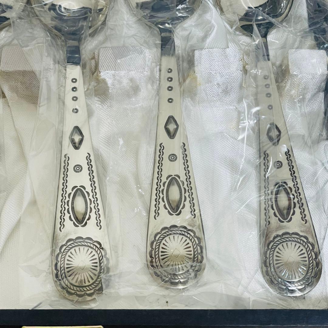 未使用 ラルフローレン コンチョ スプーン 5本セット カトラリー ステンレス