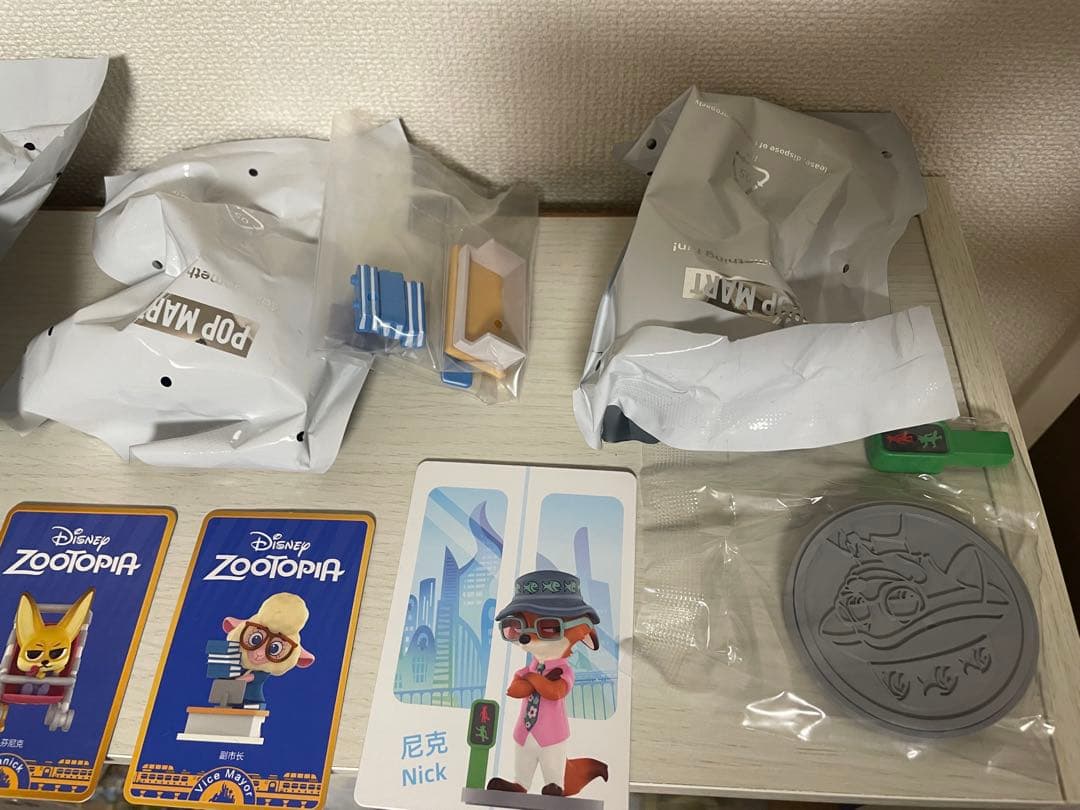 ズートピア フィギュアセット　ポップマート