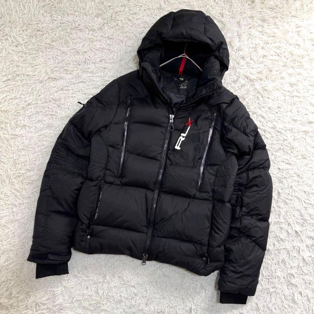 17055✨RLX ラルフローレン ドローコード フーディダウンジャケット