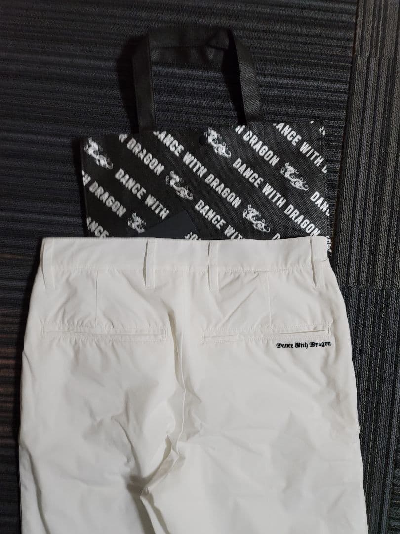 Dance With Dragon ゴルフパンツ ホワイトSサイズ