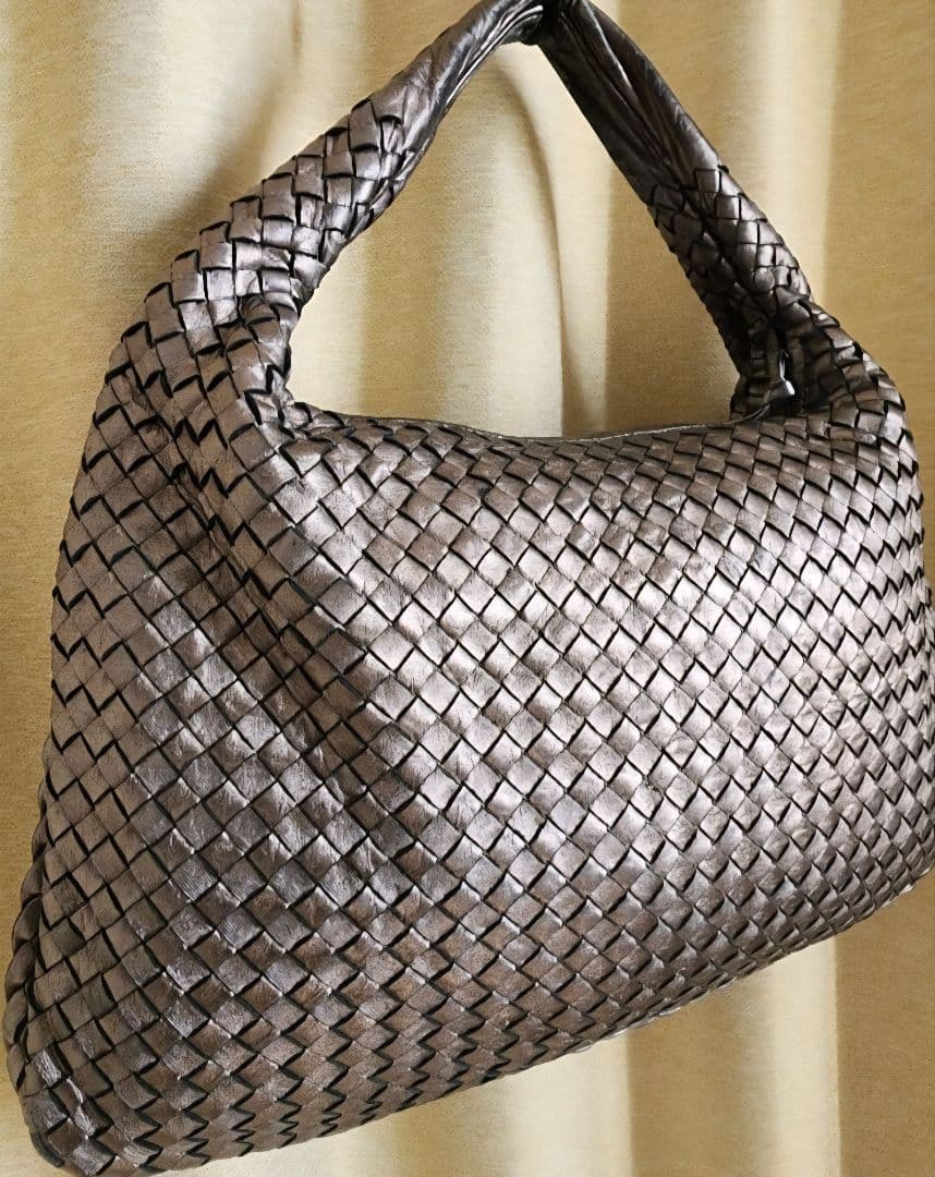 綺麗 ボッテガヴェネタ　編み込み　ワンショルダー　ハンドバッグ ホーボー