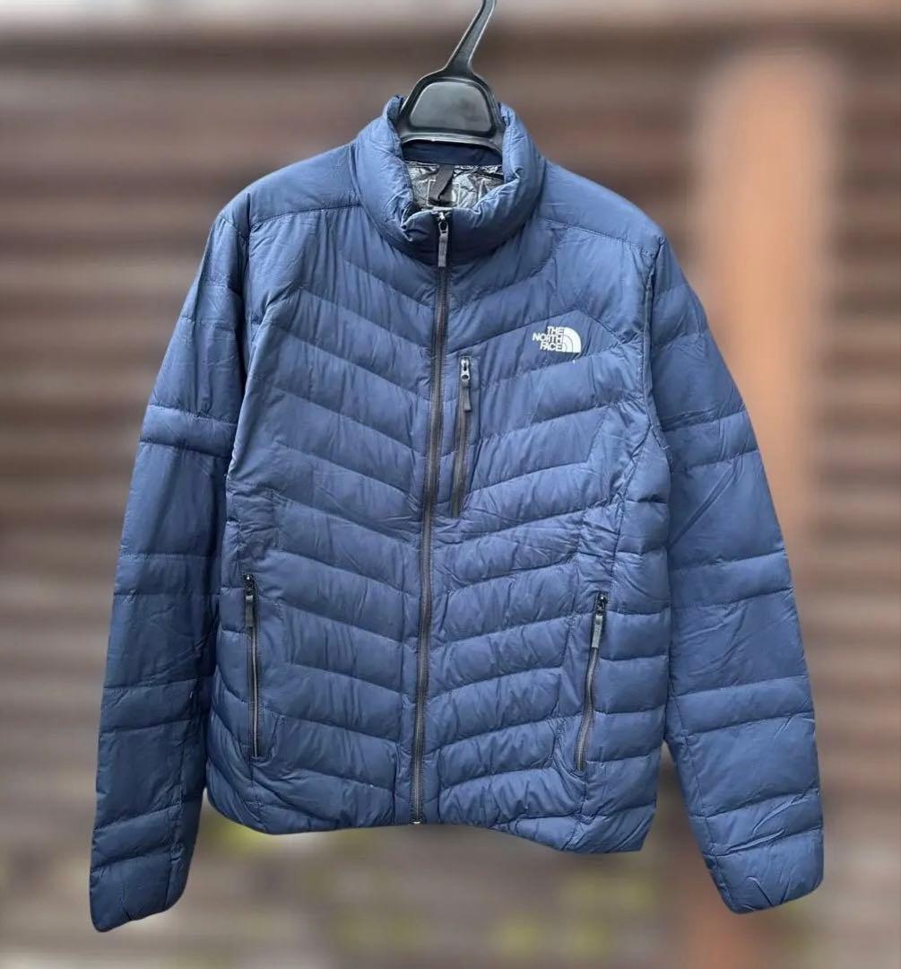THE NORTH FACE サンダージャケット　Lサイズ　ネイビー