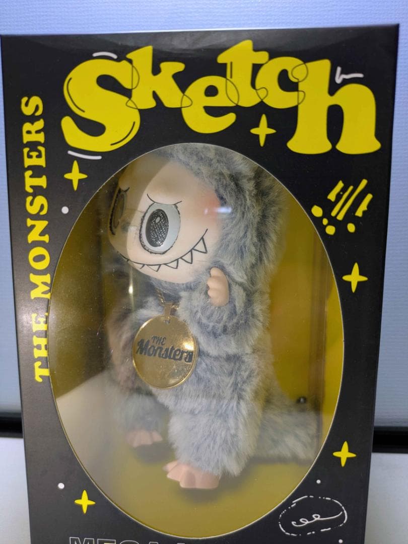 ZIMOMO LABUBU ぬいぐるみ スケッチ sketch