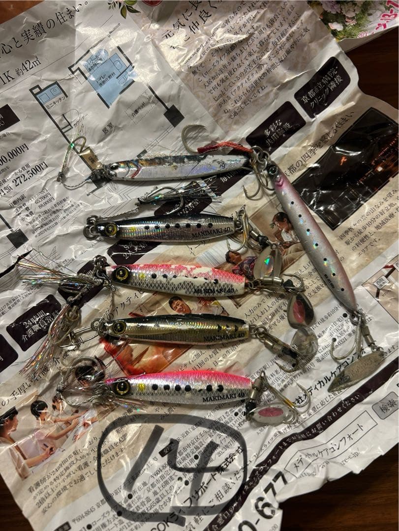 ルアー　メタルジグ　エギ　セット売り　100個近く