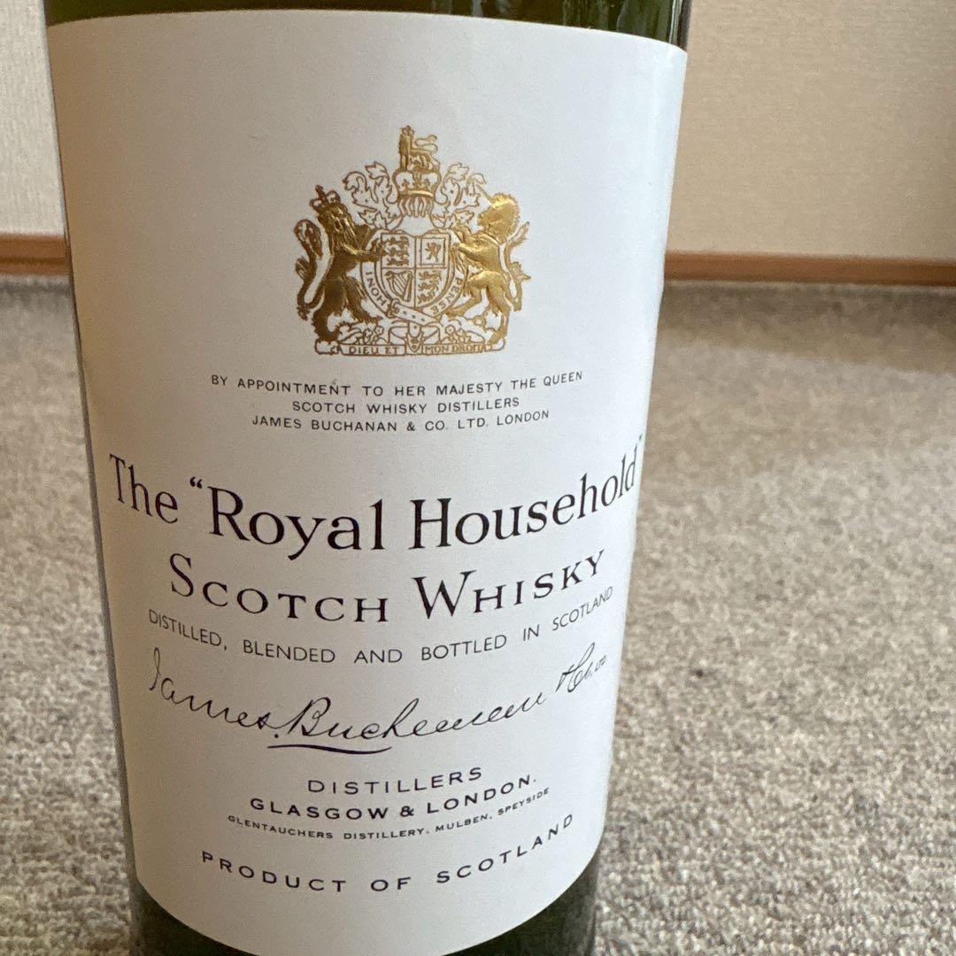 ザ ロイヤルハウスホールド スコッチウイスキー 特級 750ml 未開栓