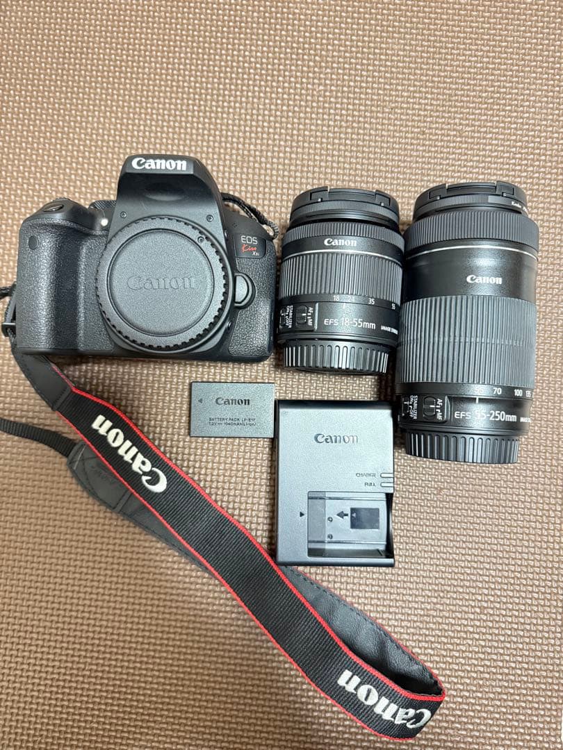 【ありがとう❤️さん専用】Canon EOS KISS X9iダブルレンズセット