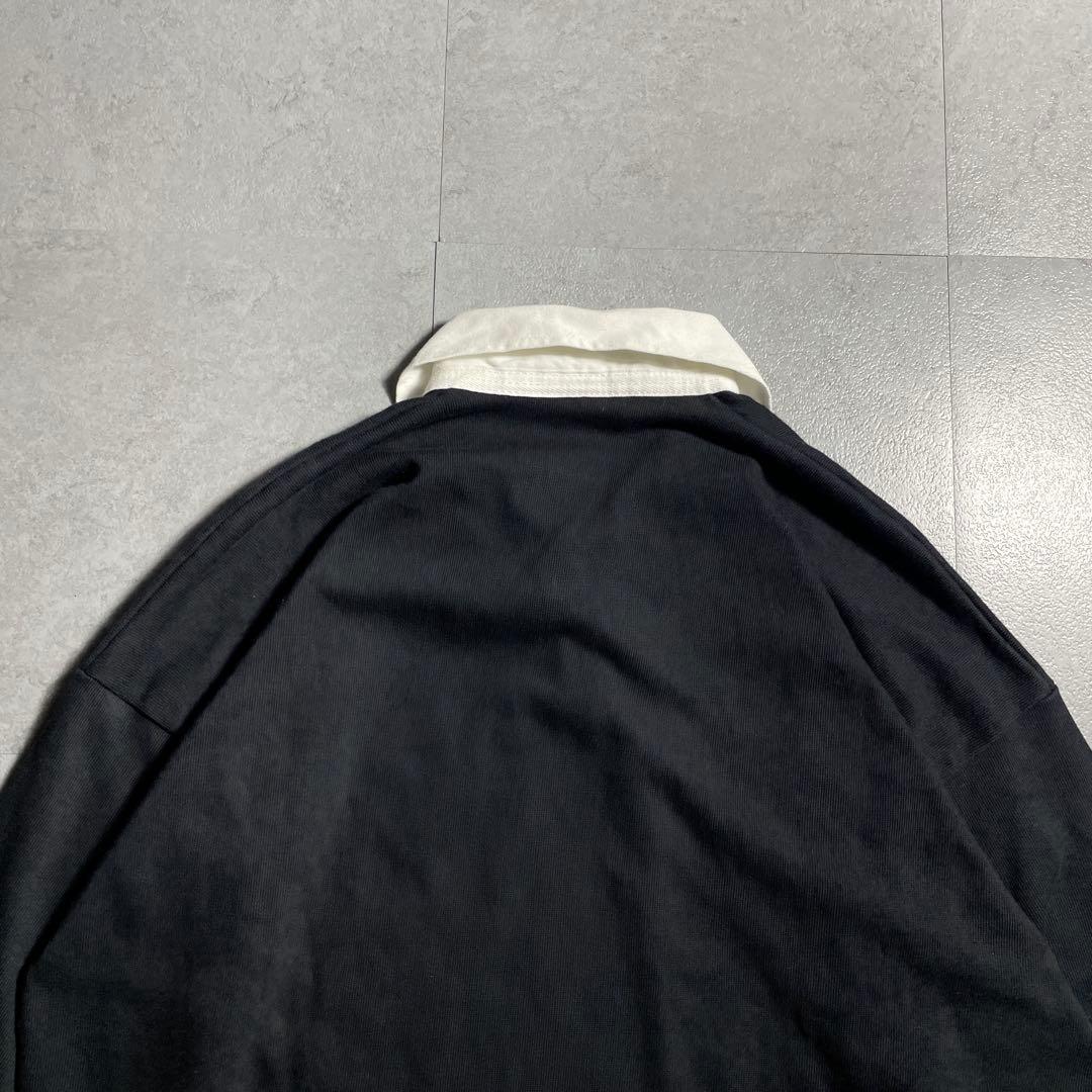 激レア✨️ 90s Canterbury ラガーシャツ オールブラックス L