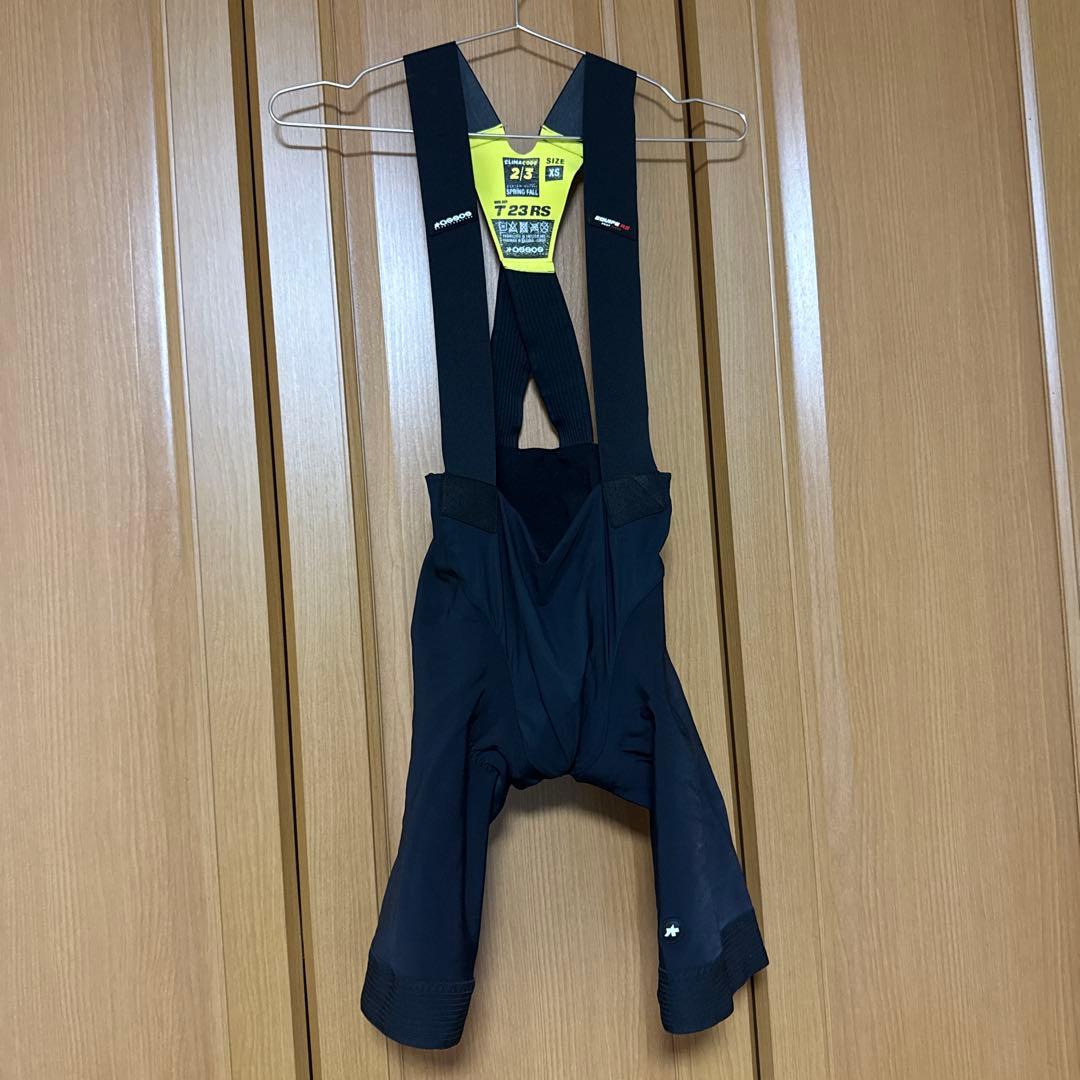 アソス EQUIPE RS Spring Fall ビブショーツS9 XSサイズ