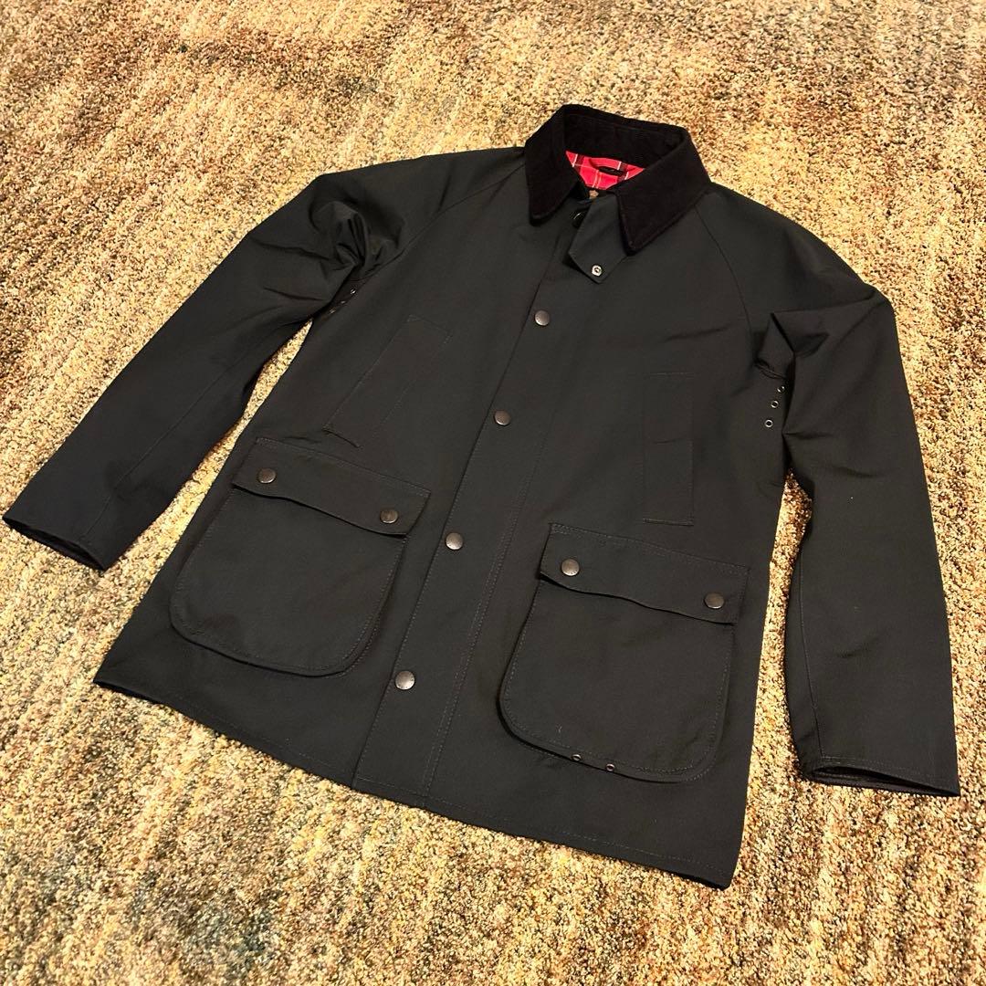 バブアー ノンワックス ビデイル MCA0784 黒 サイズ40 BEDALE