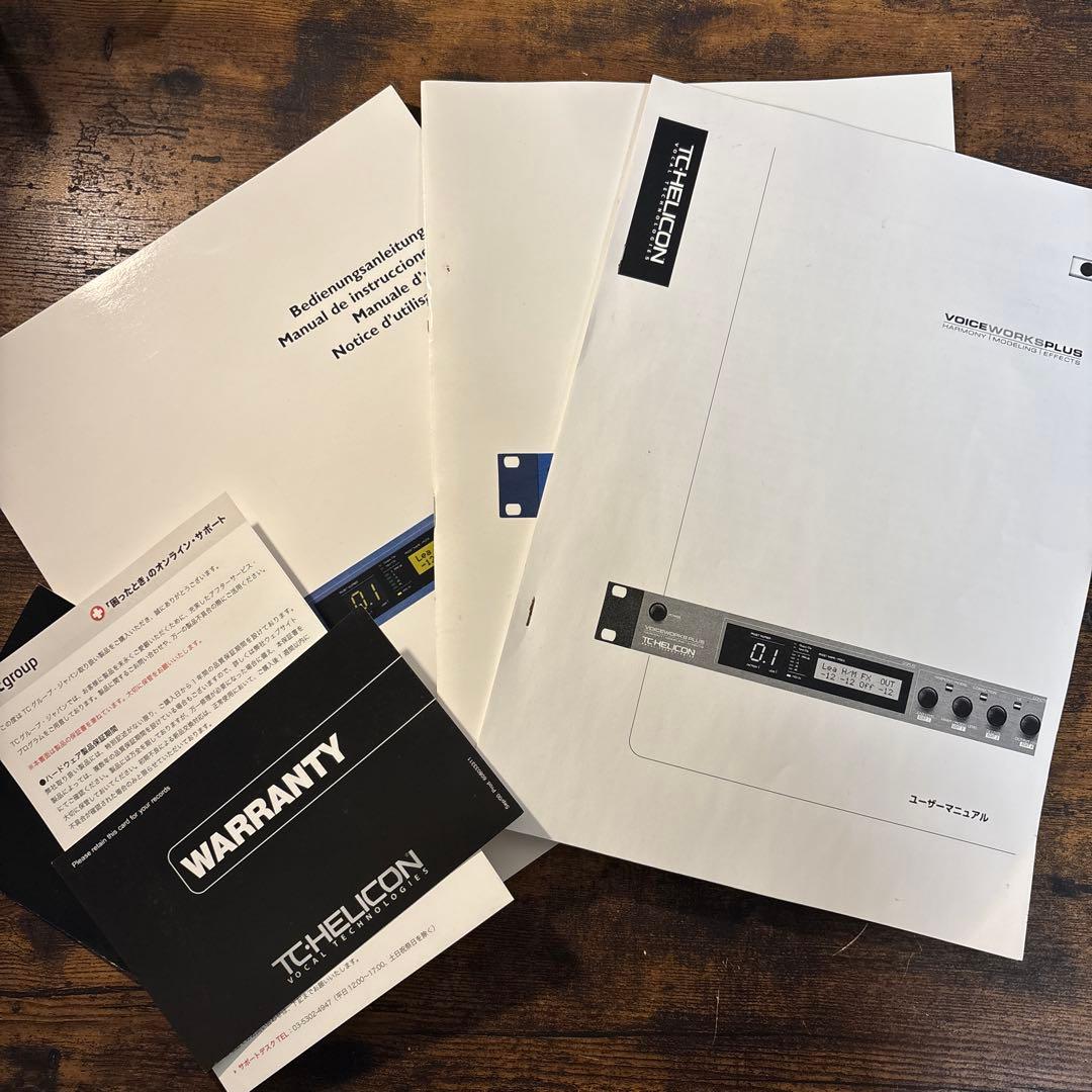 ギター TC-HELICON VOICE WORKS Plus