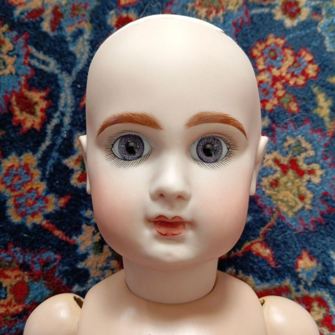 ビスクドール　♥ビクトリアンスタイル のジュモー　ヴァイオレットの眼差し♥