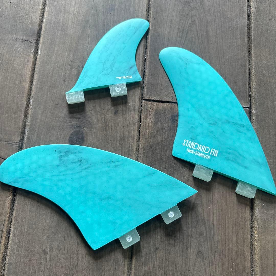 TLS STANDARD FIN ツインスタビリティサーフボードフィン 3枚