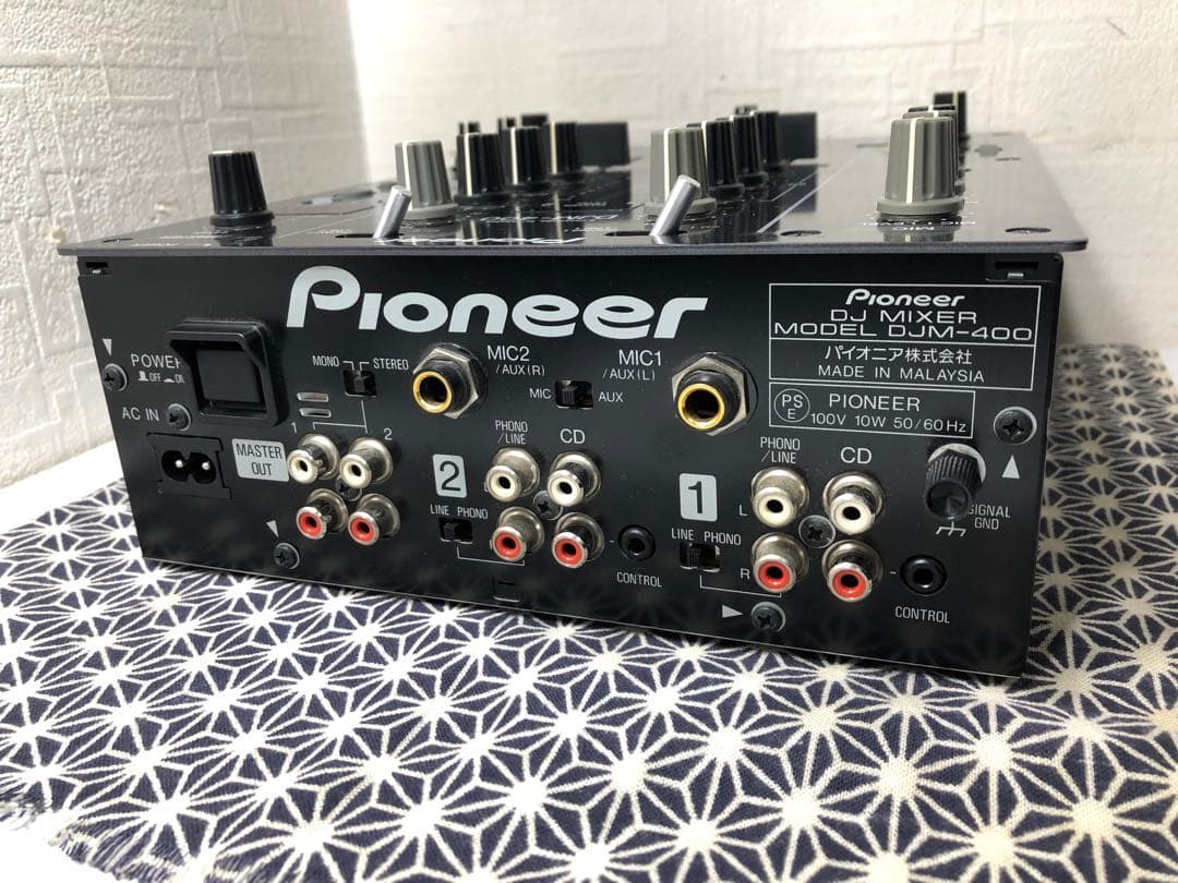 pioneer dj パイオニア　DJM-400 縦横フェーダーメンテナンス