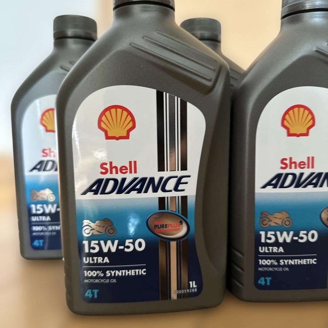 メンテナンス SHELL ADVANCE ULTRA 4T 15W-50