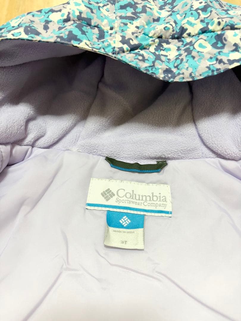 Columbia スキーウェア　派手　花柄　100