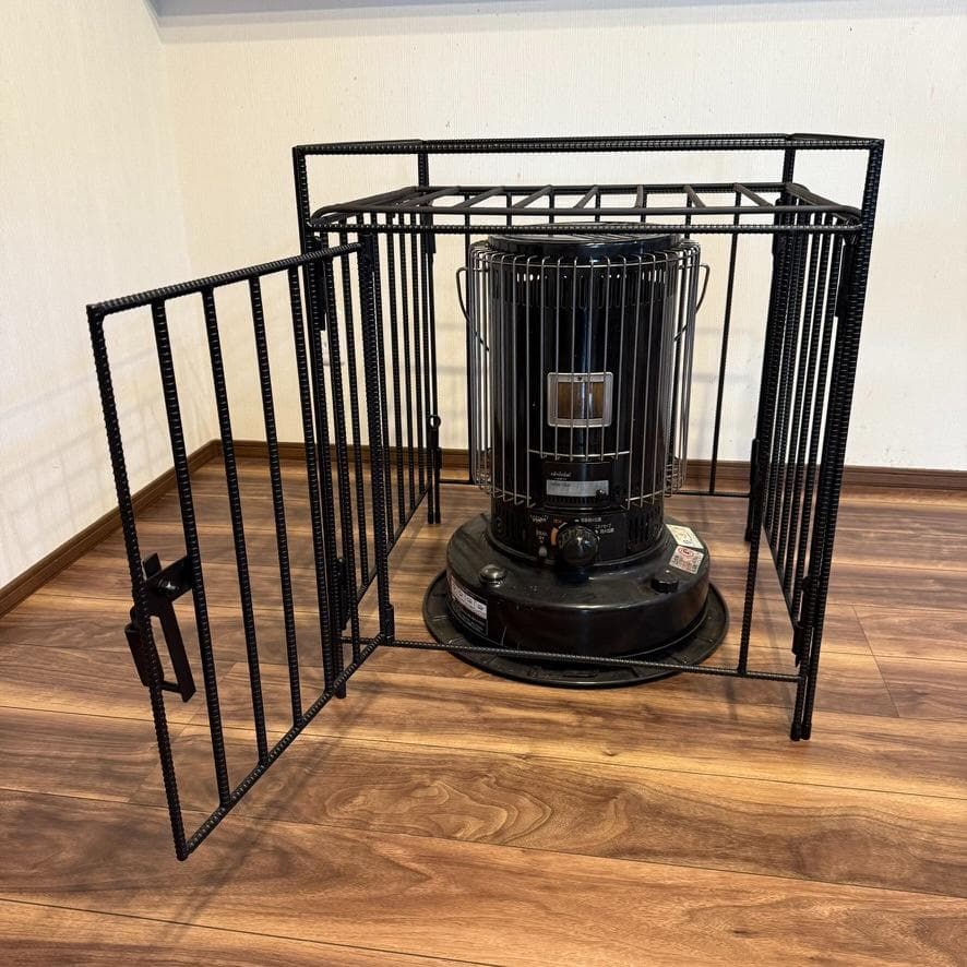 トヨトミ対流型石油ストーブ KS-67H対応 ストーブガード異形鉄筋無