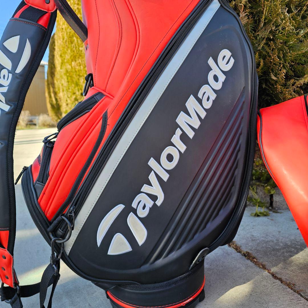 テーラーメイドゴルフ 10.5型3点式プロモデル ツアースタッフキャディバッグ