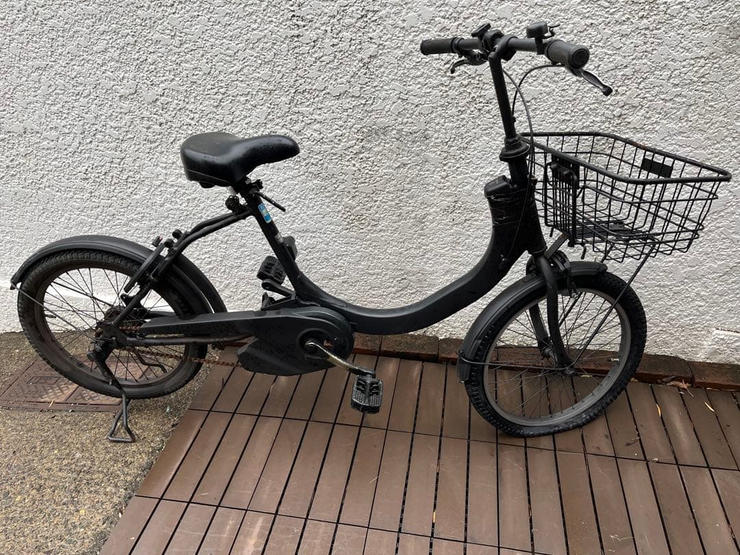 Panasonic自転車 （バッテリー無し、本体のみ、前輪パンクのジャンク品）