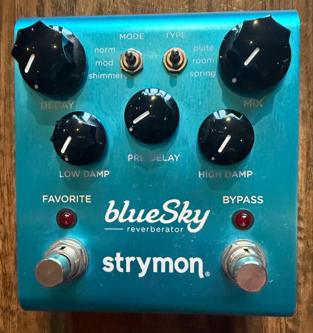 ギター strymon blueSky reverberator