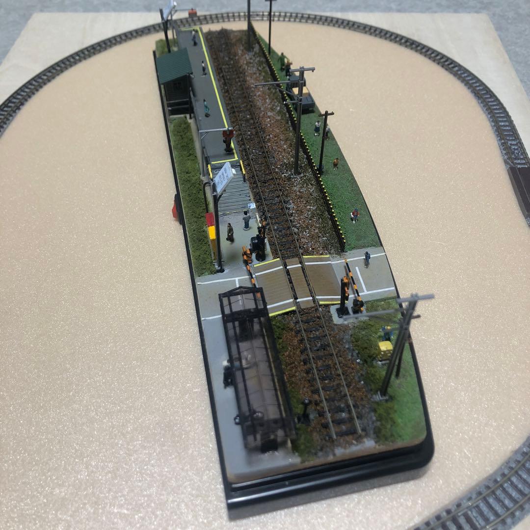 Nゲージ ローカル駅ジオラマ