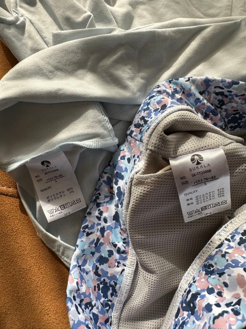 SUKALAスカーラ　プルオーバー&ブラトップ&レギンス　ブルーミックス