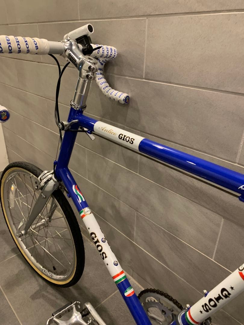 【東京近郊受渡し希望】ほぼ未使用 GIOS ANTICO ミニベロ 美品