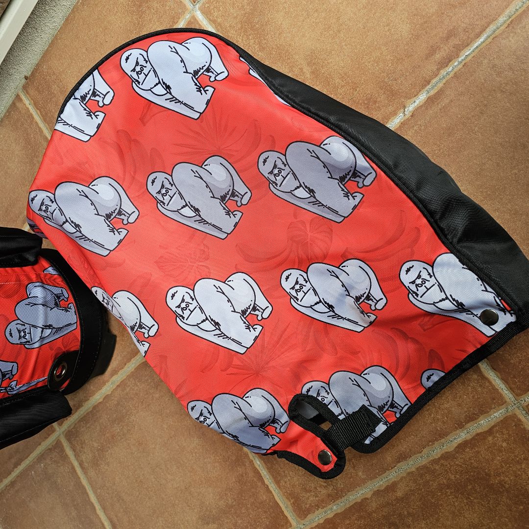 【ラウンドマウス】人気ゴリラ 9型キャディバック 多機能モデル 男女兼用