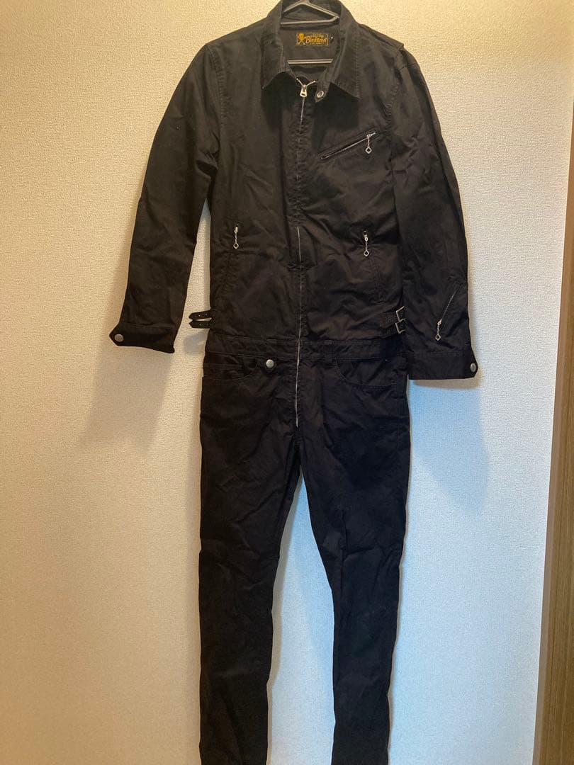 rude gallery black rebel オーバーオール