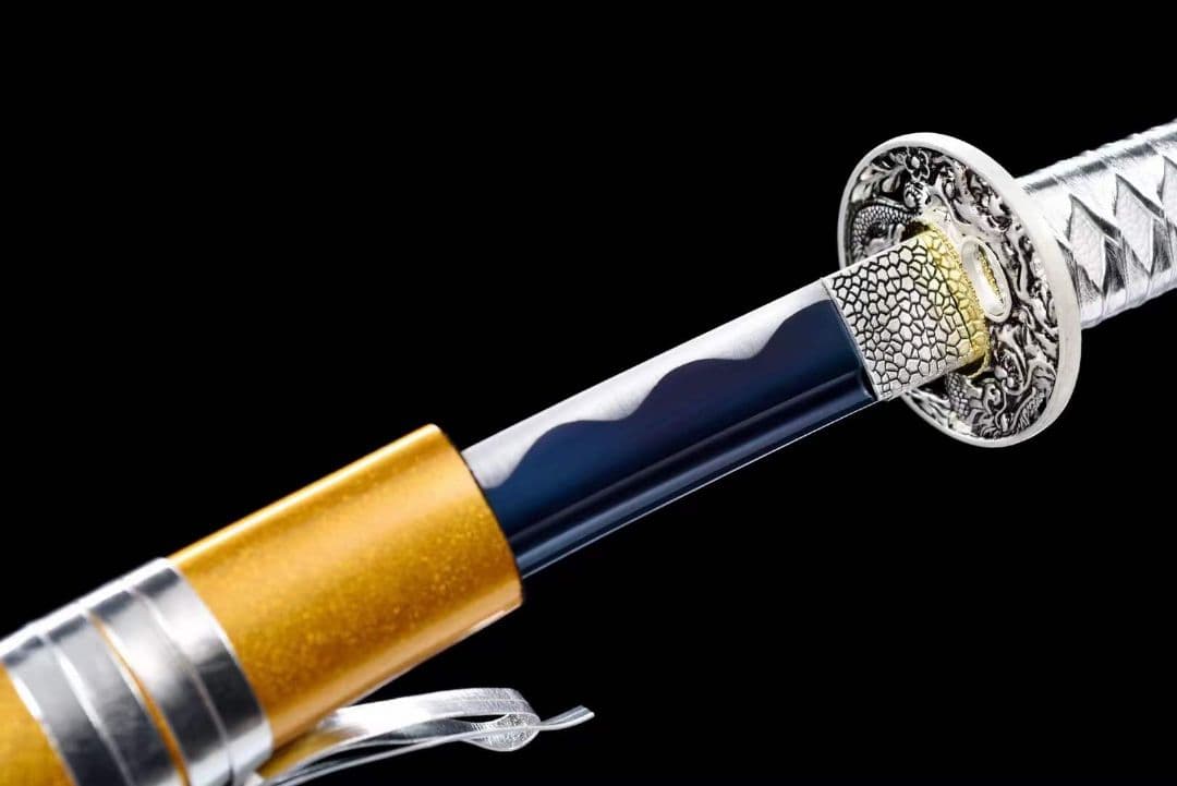 焼藍武士刀『黄龍』 武具　刀装具　日本刀　模造刀 居合刀