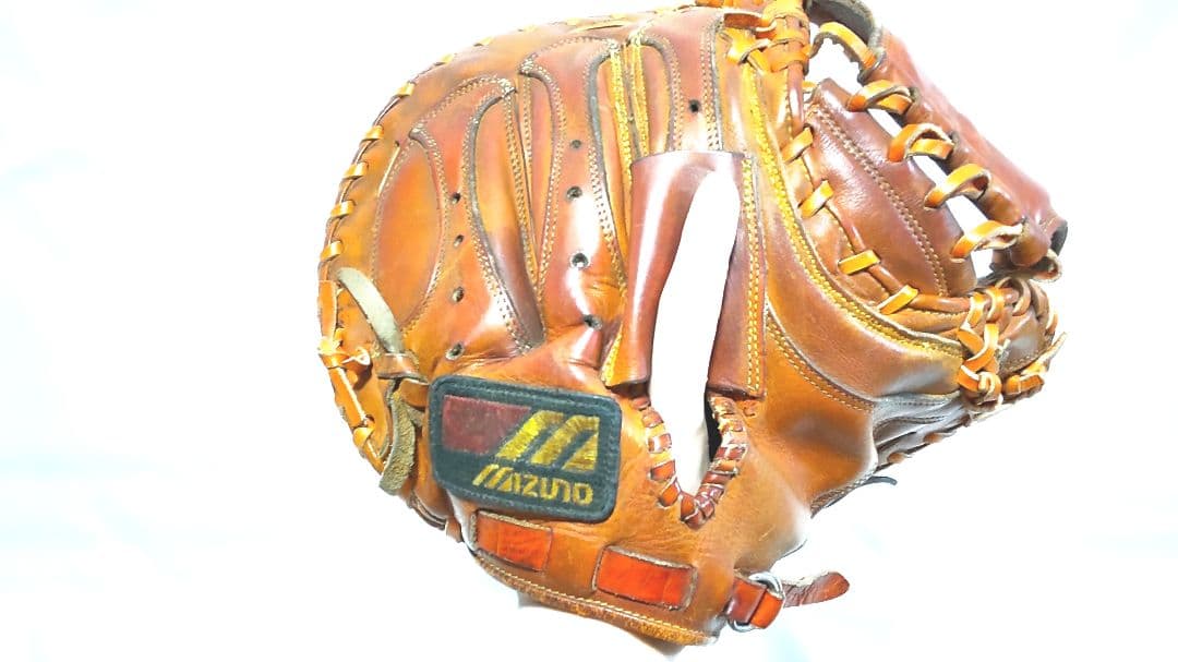 ミズノ 硬式 キャッチャーミット グローブ 野球 グラブ ビンテージ ワールドウ