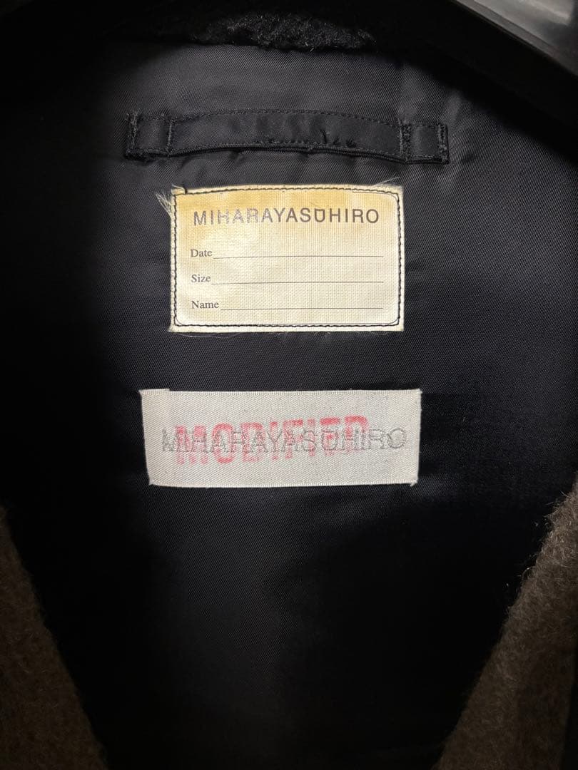 11/24まで値下ミハラヤスヒロ モディファイドシリーズ コート N-3B