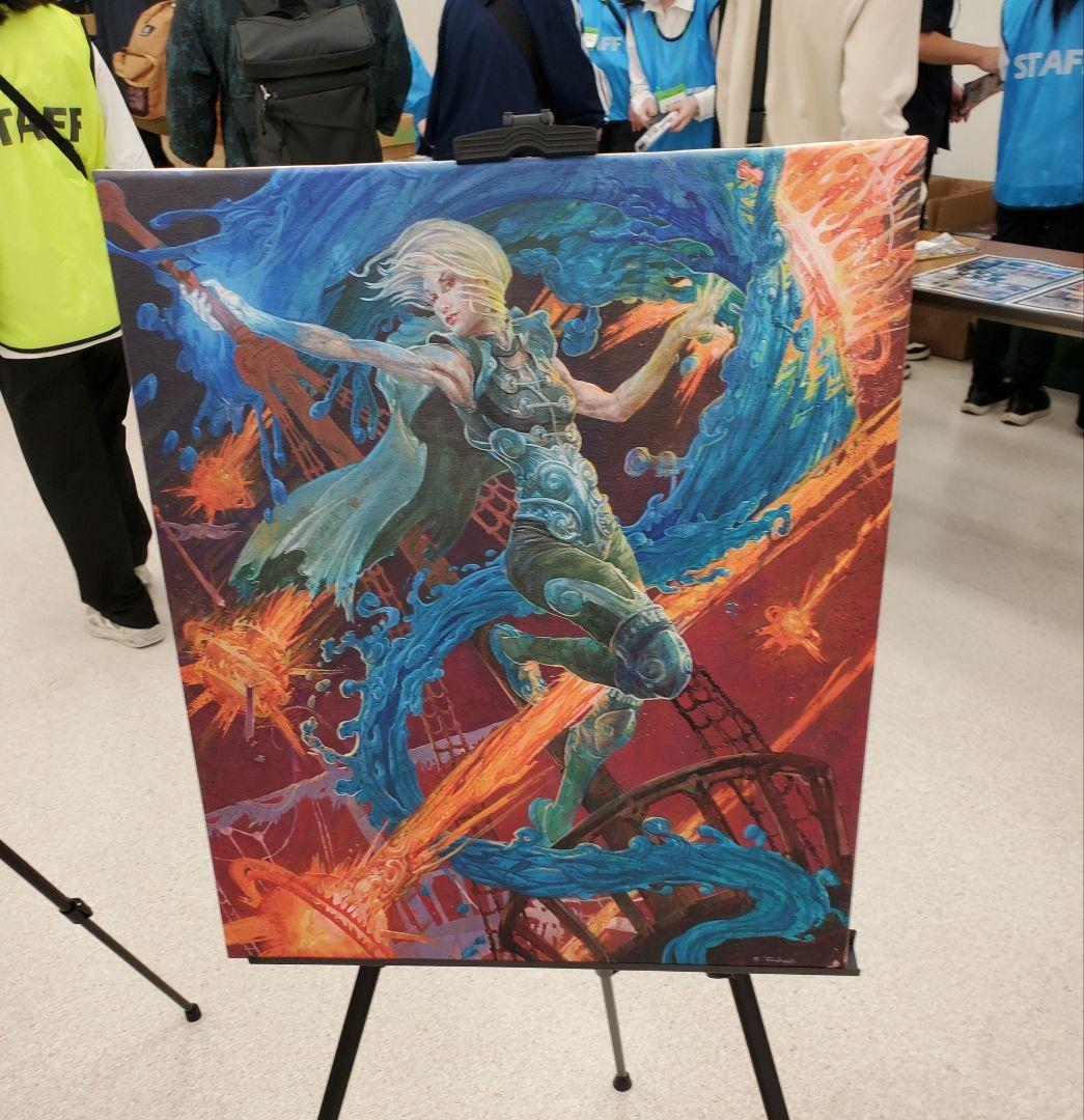 MTG Force of will 意志の力　マジック大戦祭　キャンバスアート