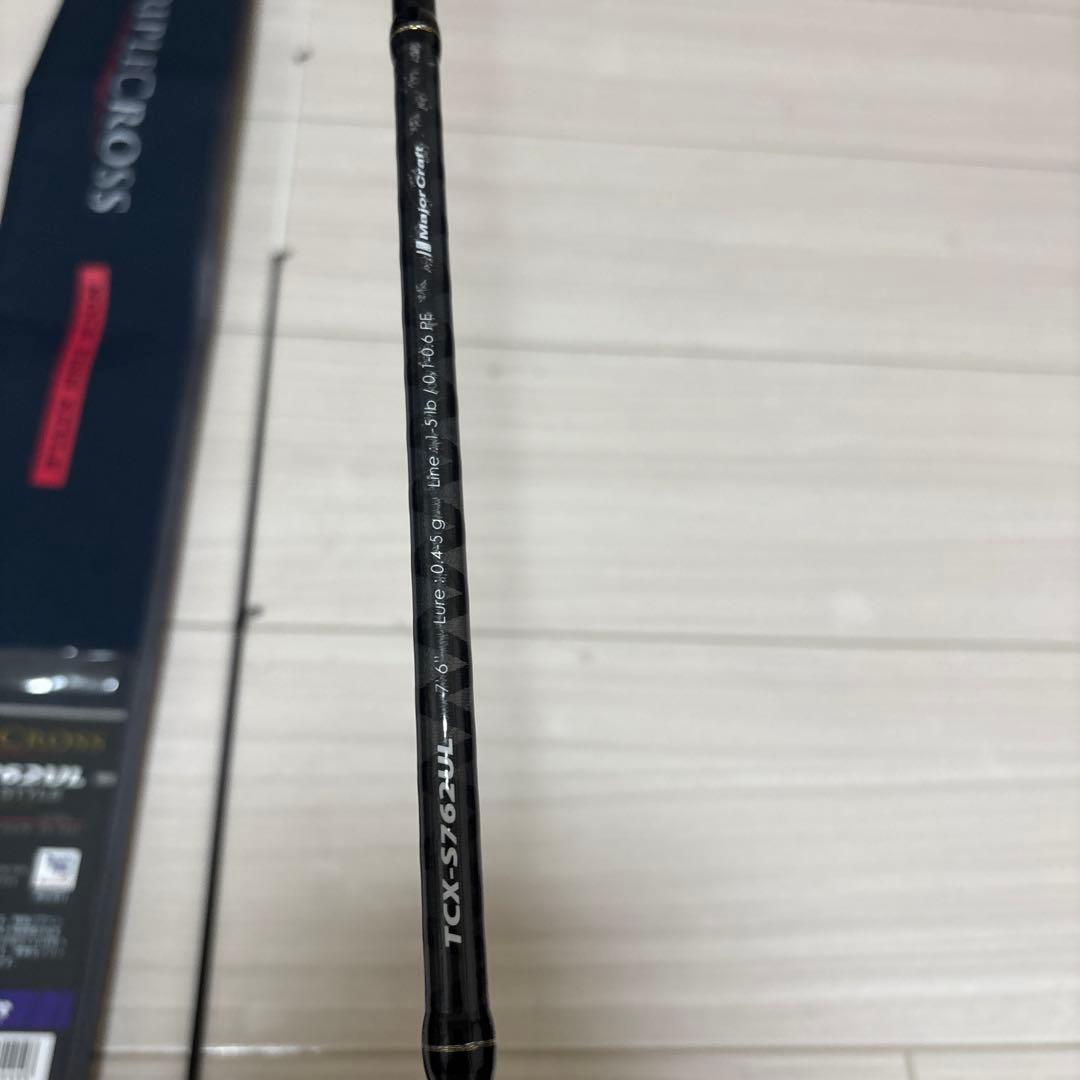 メバリングロッド　トリプルクロス　S762UL