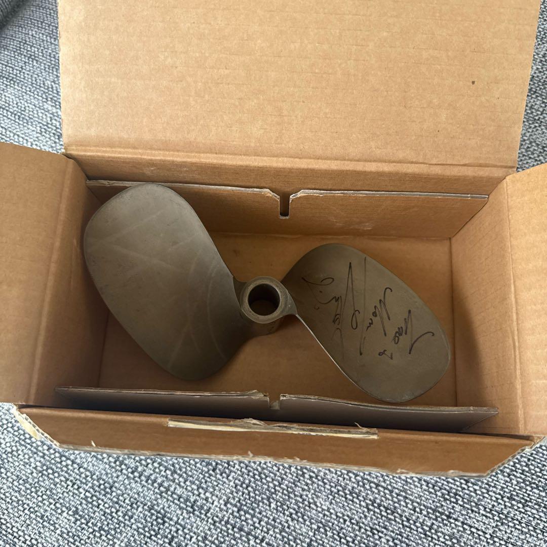 ボートレーサー　松井繁選手　実筆サイン入りプロペラ⭐︎激レア登録番号刻印　箱付き