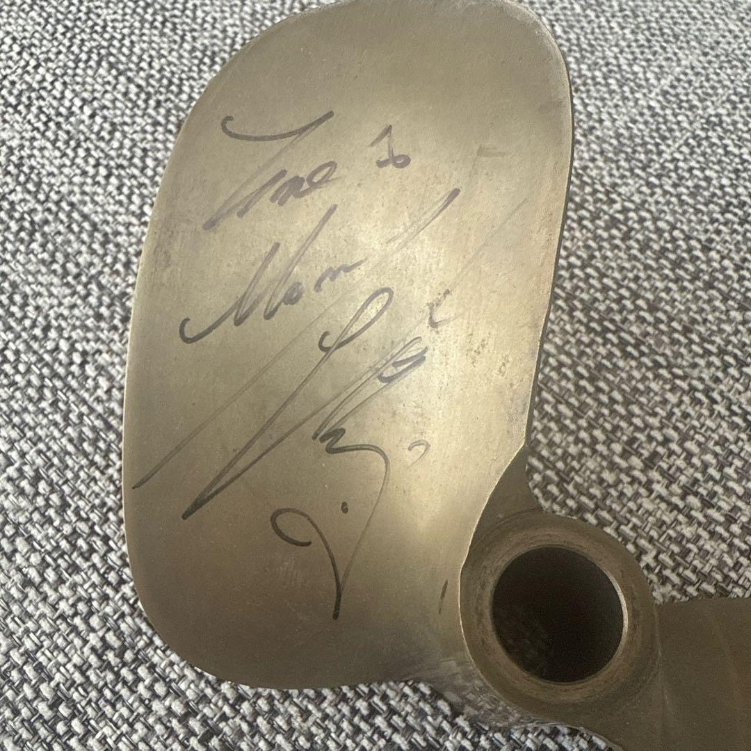 ボートレーサー　松井繁選手　実筆サイン入りプロペラ⭐︎激レア登録番号刻印　箱付き
