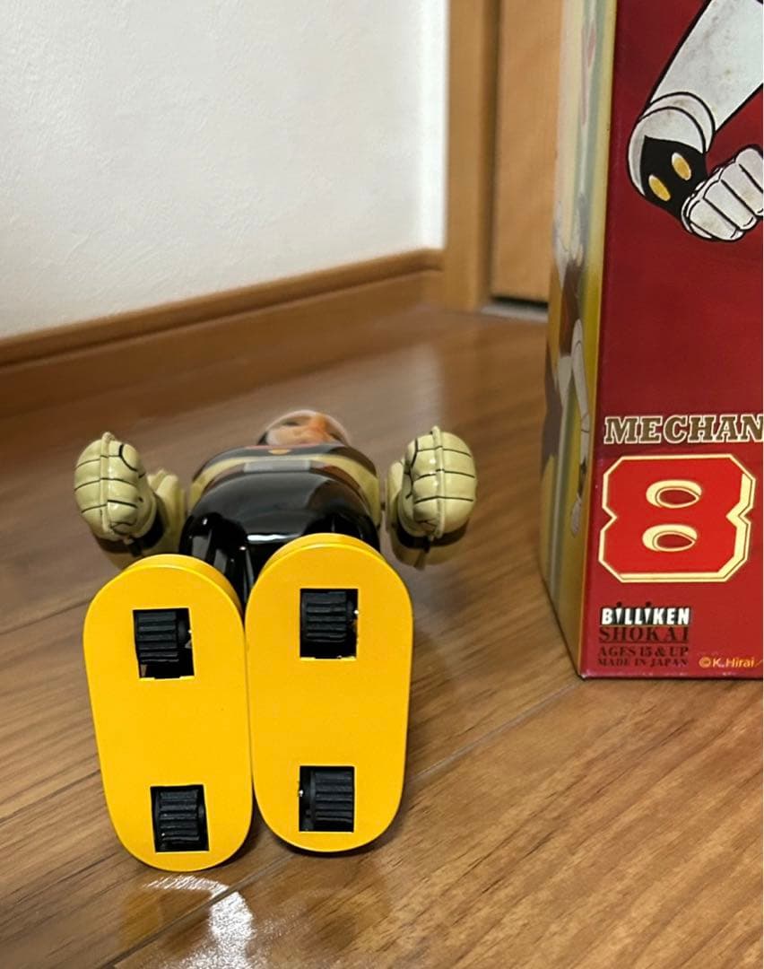 BILIKEN MECHANICAL 8マン フィギュア　ブリキ玩具
