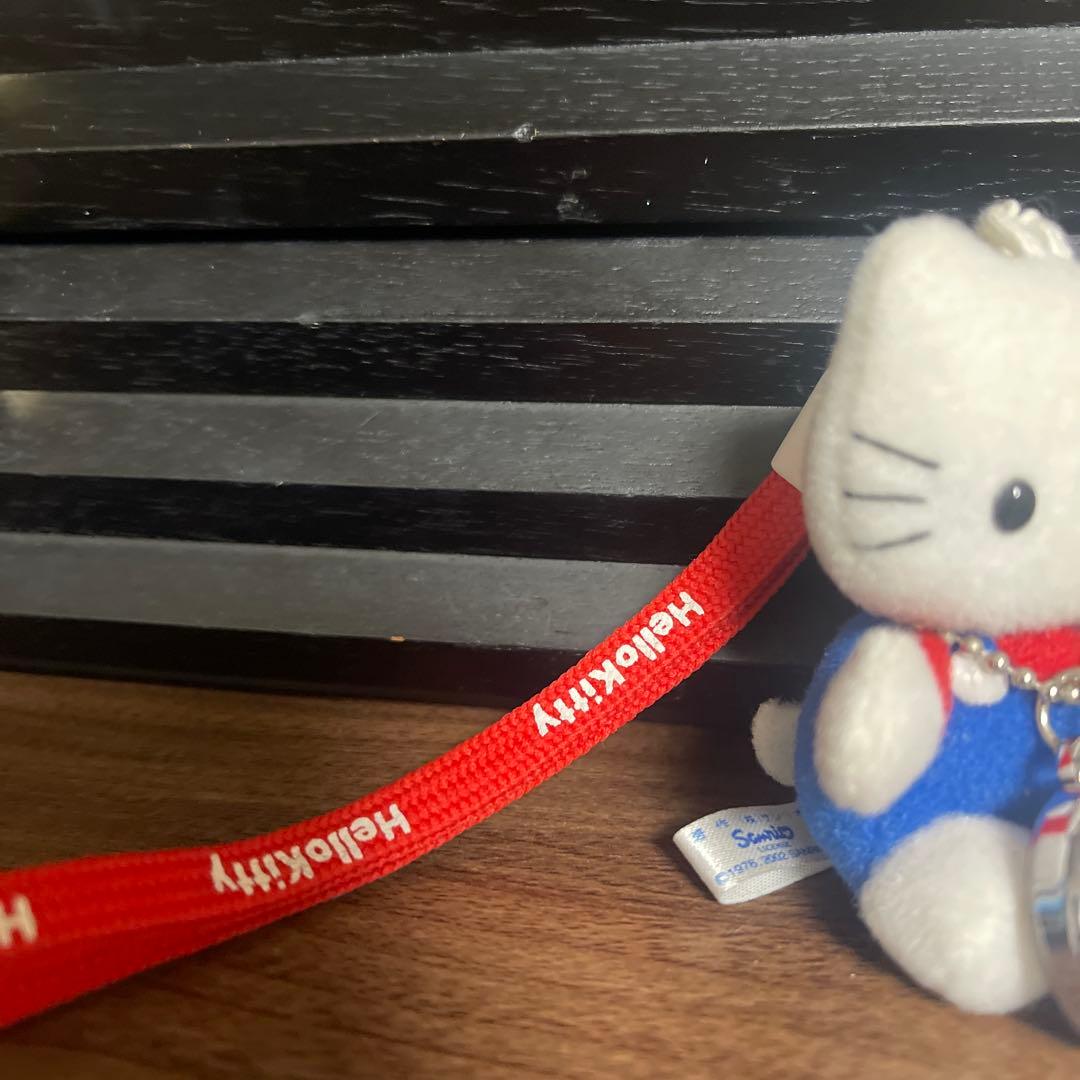 ハローキティ ぬいぐるみストラップ 時計付き