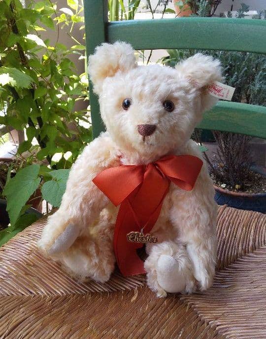 シュタイフテディベア※Steiff※チェスター※1996年製※ハムリーズ限定