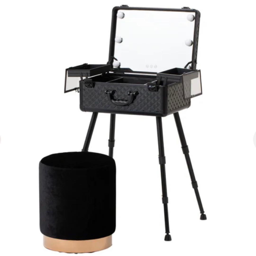 【franc franc】ハリウッドボックスL・スツールセット